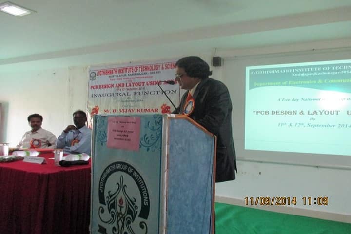 Jyothishmathi Institute of Technology and Science, Karimnagar campus photo 2
